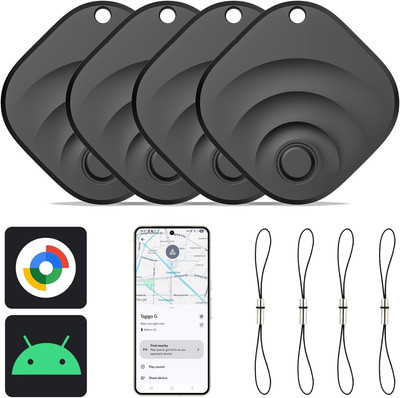2026 Upgraded Android Tracker Tags-4 Pack, Tracking Device for Android Phones, C