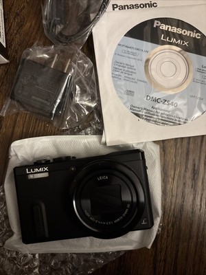 Open Box Panasonic LUMIX DMC-ZS40 18.1MP Digital Camera - Black