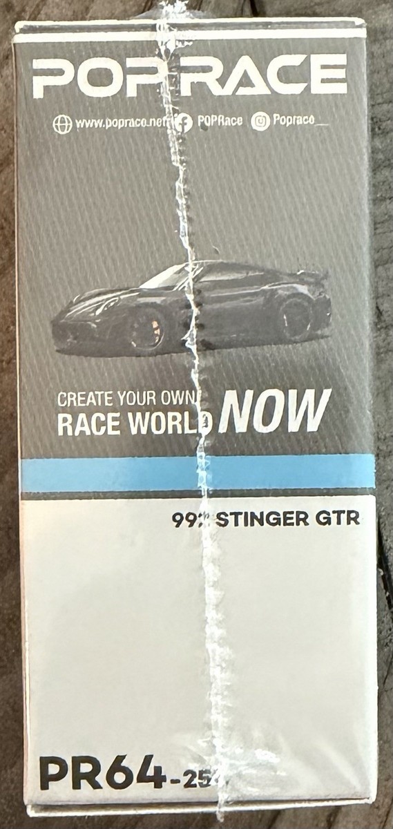 Pop Race PR64-254 992 Stinger GTR Porsche Active Carbon Blue