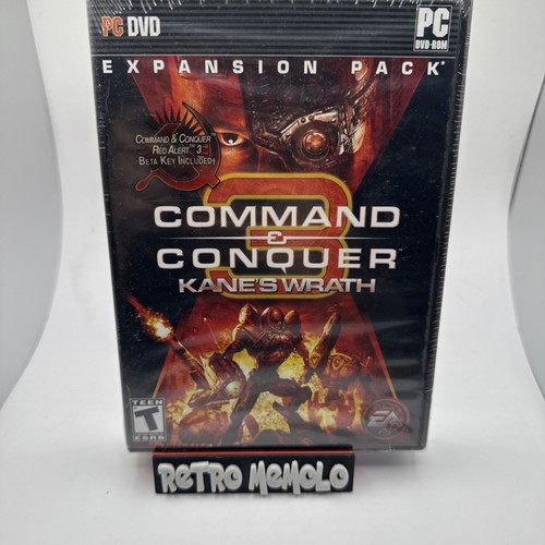 Command & Conquer 3: Kane's Wrath PC DVD Expansion Pack Free Shipping - Picture 1 of 4