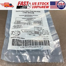 Allen Bradley. 1786-BNC ControlNet BNC Plug RG-6QS 5D-25 1786-BNC/B US Free Tax