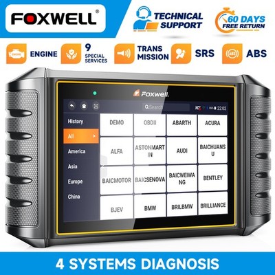 Foxwell NT716 Bidirectional OBD2 Scanner ABS SRS SAS TPMS DPF EPB Oil Reset Tool