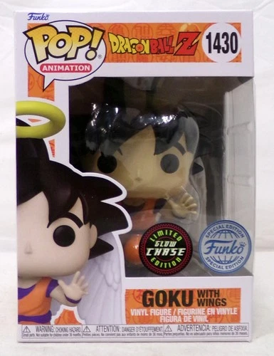 2023 Funko Pop! Dragon Ball Z 1430 Goku with Wings Special Edition Glow Chase