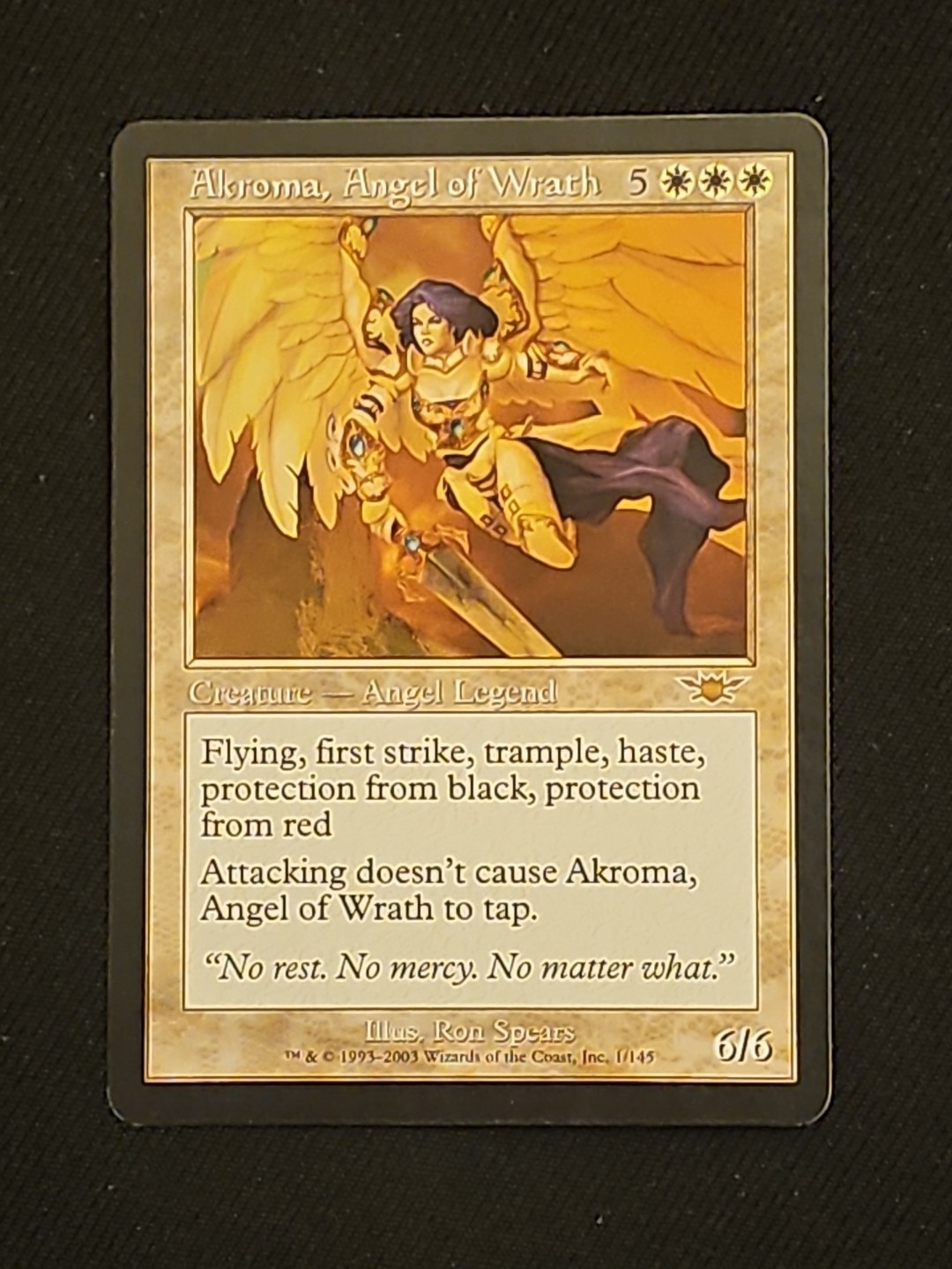 🔮🔮 Akroma, Angel of Wrath 🔮🔮RARE Legions MTG NM Magic The Gathering