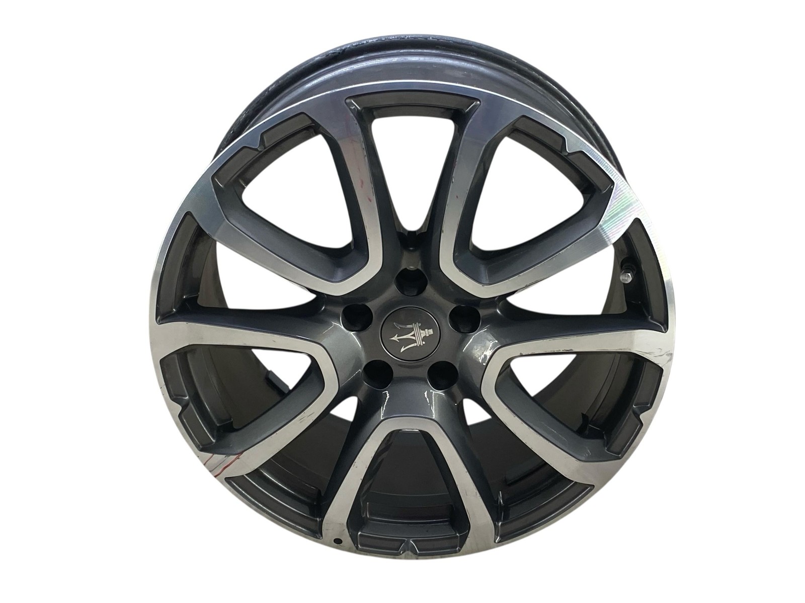 2017-2022l MASERATI LEVANTE 19x8.5" 5-SPOKE WHEEL RIM 670044699 *LIGHT SCUFFS*