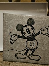 NEW Walt Disney Mickey Mouse Scrapbook Deluxe Post Bound 12 Photo Album