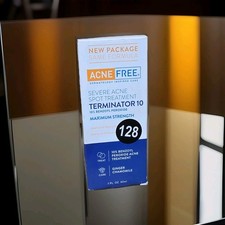   AcneFree Terminator 10 Severe Acne Spot Treatment 10 Benzoyl Peroxide 1oz 30ml