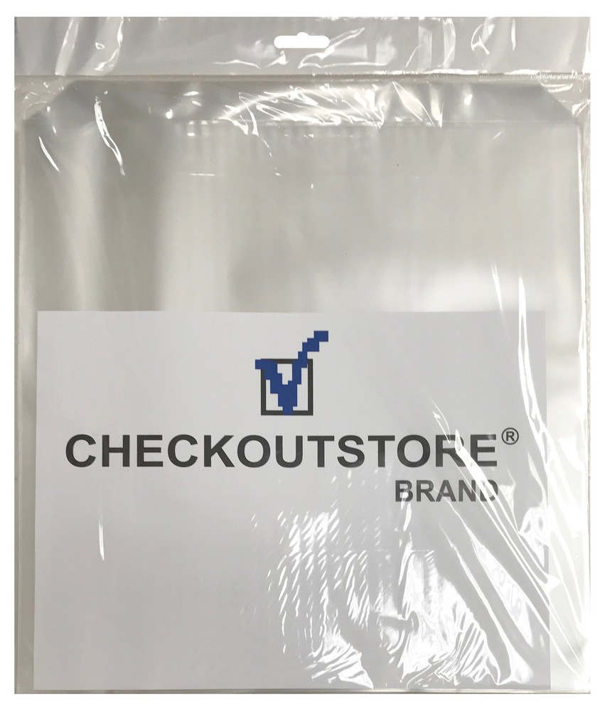 Clear Plastic CPP /w Flap 12