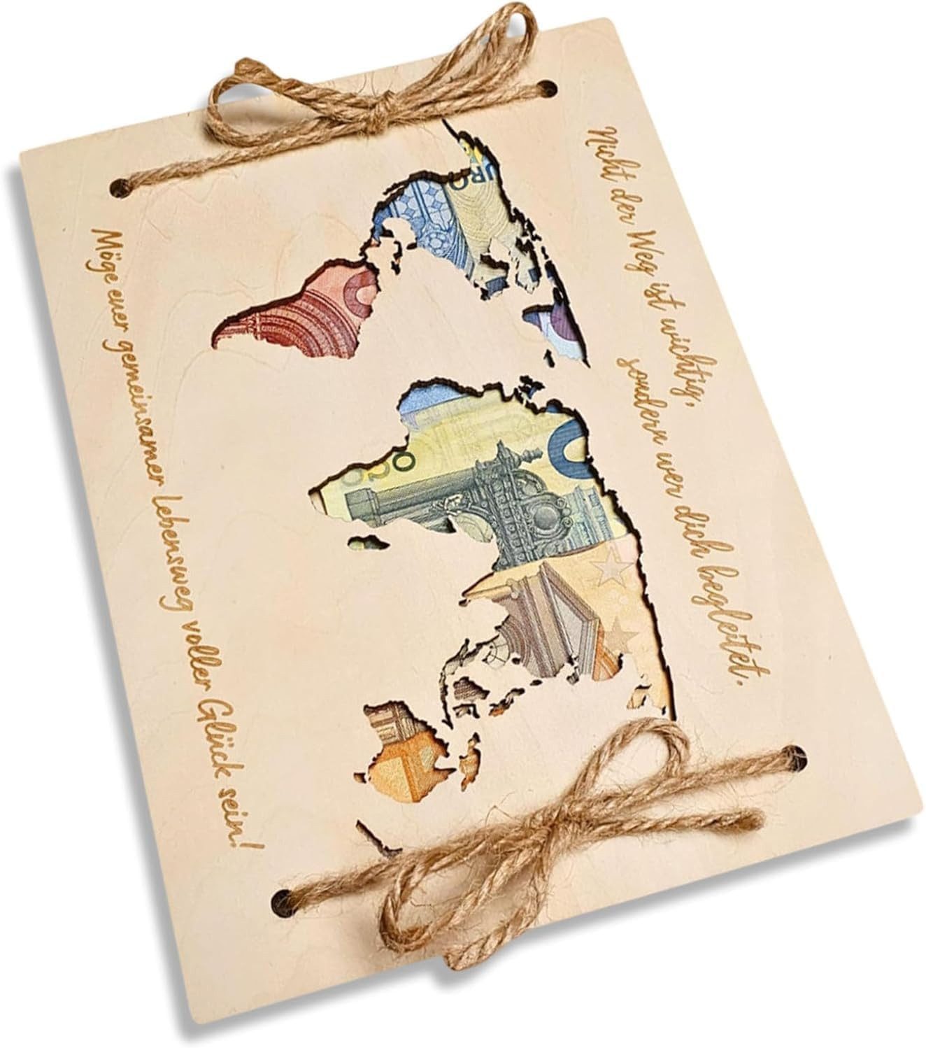 Geldgeschenk Hochzeit Hochzeitsgeschenke Brautpaar Verpackung Holz