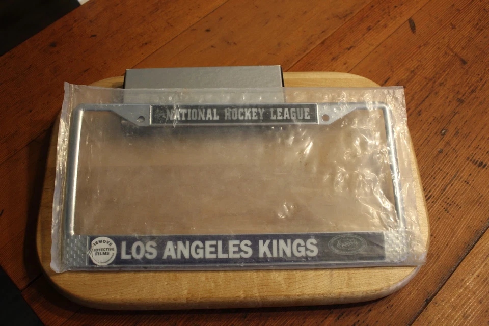 Los Angeles Kings NHL Metal Chrome License Plate Frame 6"x12" - Image 2 of 4