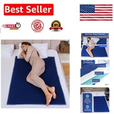 Reusable Waterproof Bed Pad 34x54 - Soft Quilted Protection for Incontinence