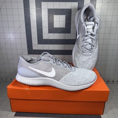 Nike Womens Flex Contact Wolf Grey White Pure Platinum New In Box Pick Your Size