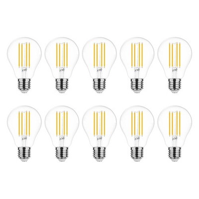 Modee E27 LED Filamentlampe 10W 1350lm 2700K Warmweiß 10 Stück