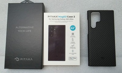 Pitaka MagEZ Case 2 Magnetische Schutzhülle für Samsung Galaxy S22 Ultra