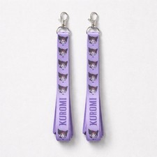 Sanrio Kuromi Purple Lanyard Set Collectible Animation Merchandise