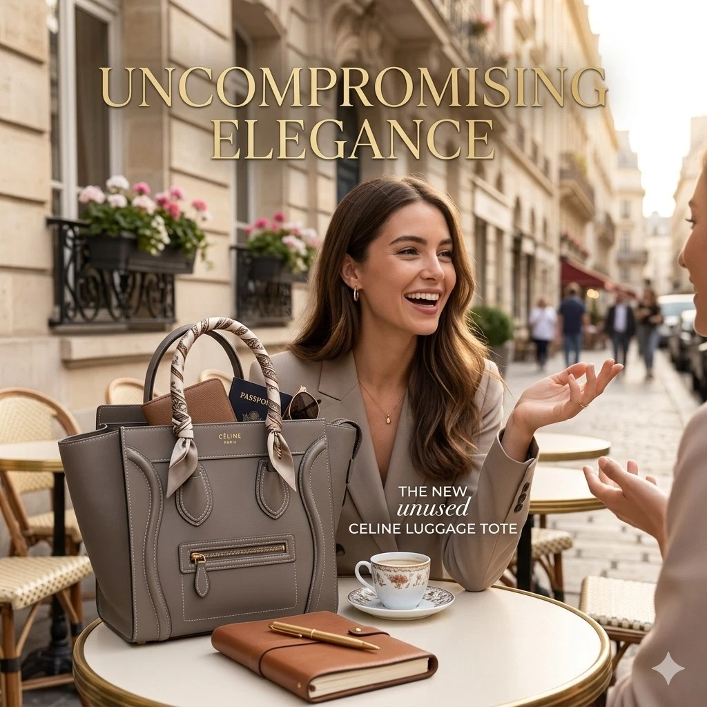 CELINE Nano Leather Exterior Shoulder Bag Bags & Handbags for