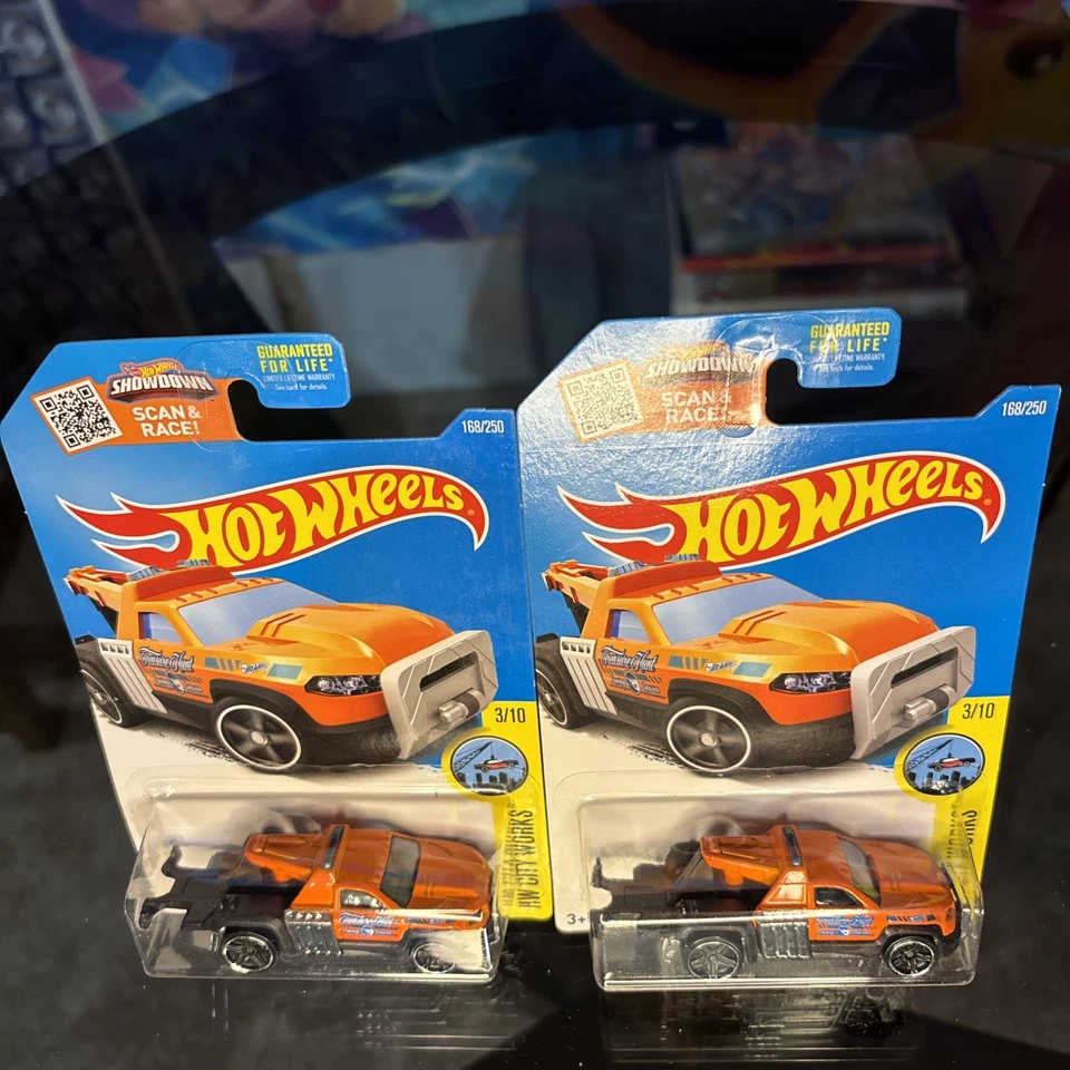 Hot Wheels 2015 Repo Duty (Treasure Hunt) HW City Works 3/10, 168/250 lote de (2) Foto 4 de 4