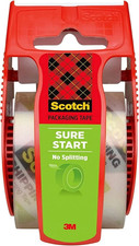 Scotch 1.88 in. x 22.2 yds. Sure Start Shipping Packaging Tape with Dispenser