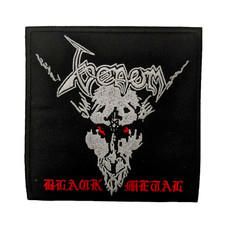 Venom Patch, Venom Band Iron On Embroidery Patch, Black Metal Patch