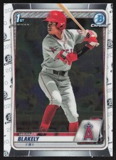 2020 Bowman Draft #BD-128 Werner Blakely Chrome