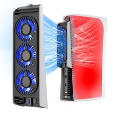 Lüfter für PS5 leise Kühler extern Cooling...