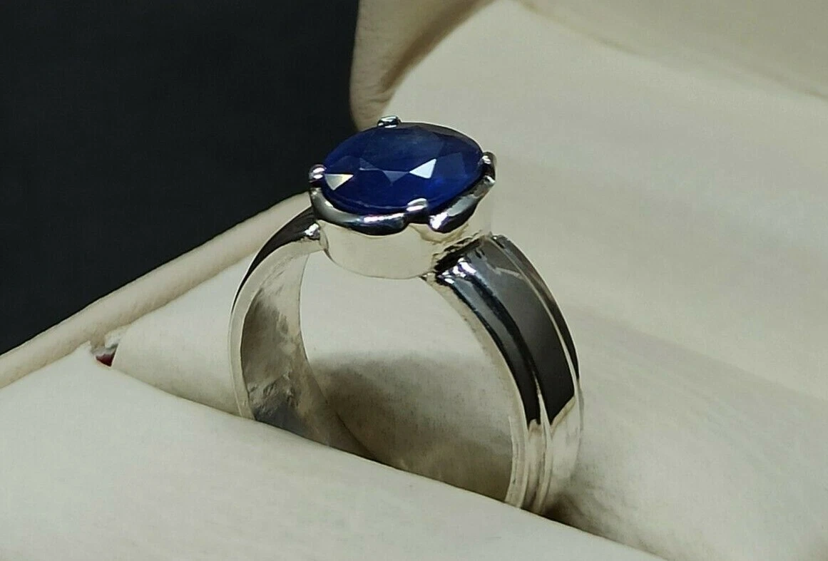 Navy blue shop sapphire ring