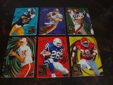 1994 Flair Football---Wave Of The Future---Complete Set 1-6---NrMt