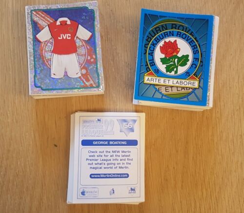 Merlin Premier League 99 Sticker Collection 1999 - Pick from list - Nos 1 to 186 - Picture 1 of 187