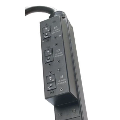 PDU para rack APC medida, 0U, 12,5 kW, 208 V, (30) C13, (6) C19 (AP7868) Foto 3 de 4
