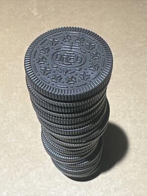 12) Oreo Toy Replica Fake Plastic Play Food Tea Party Nabisco