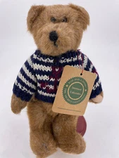 Boyds Bear Plush -Wilson with Sweater QVC (8") - #5705-01