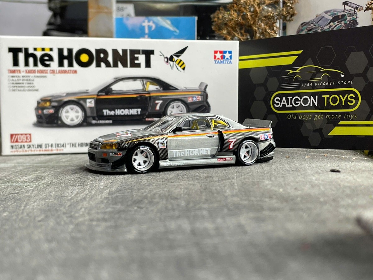 Kaido House R34 チェイス 3セット+ おまけホーネット新品 CHASE Kaido House x Mini GT Nissan GT-R R34 The Hornet