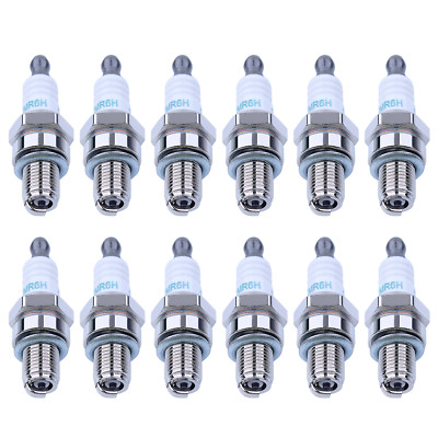 12X CMR6H Spark Plug for NGK 3365 for Stihl FS90 FS100 FS110 BR500 BR550 BR600