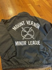 Vintage West Wind Mount Vernon New York Minor League Jacket Youth M NWT Nylon