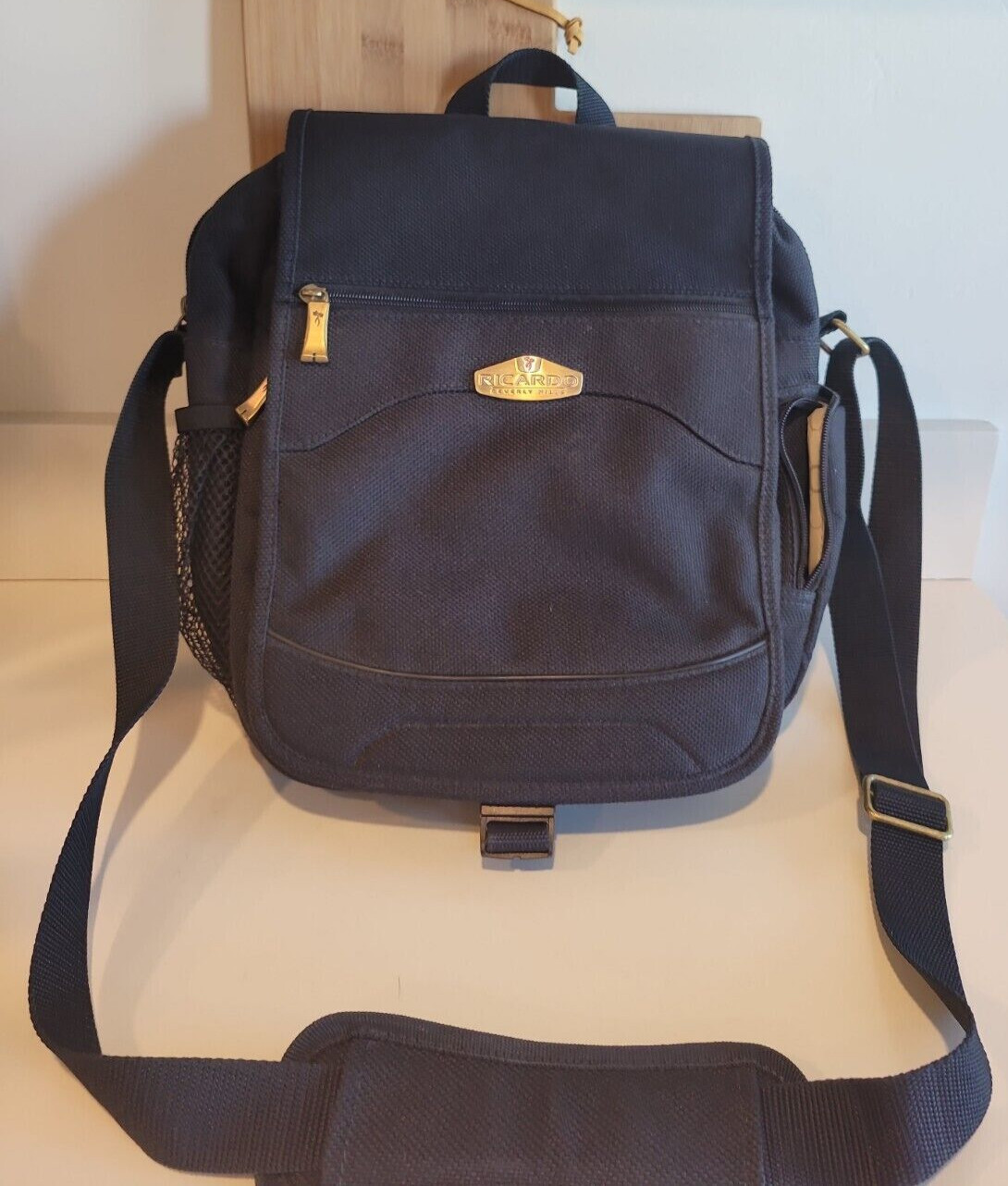 Ricardo Beverly Hills Organizer Navy Blue Travel Bag … Gem