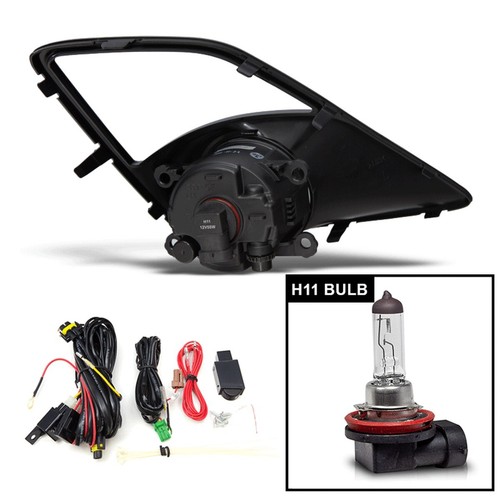 Fog Lights Lamp Kit For 2012-2015 Scion FRS Toyota 86 Chrome Housing Clear Lens - Picture 2 of 3