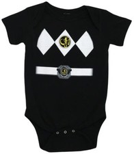 power ranger baby onesie