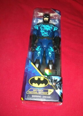DC Bat-Tech (Blue Suit) Tactical Batman First Edition 12-inch Action ...