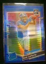 2023 Panini Donruss Optic - Rated Rookie Blue Hyper Prizm #237 Sam LaPorta (RC)