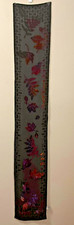 Collection X11X LTD Scarf Silk Blend 58'' x 9" Excellent Vtg. Condition