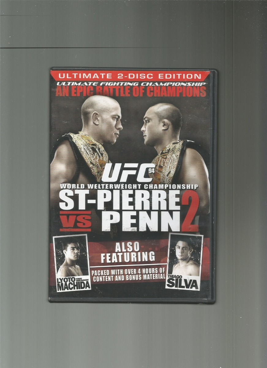 UFC 94: St-Pierre v. Penn (2 Disc Set), DVD 13139510098| eBay