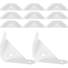 Staffe angolari triangolari per armadi 12 pezzi staffe di supporto angolari per armadi