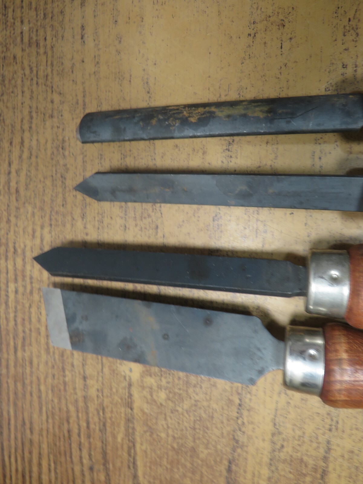 Set of 4 Vintage Craftsman Wood Lathe Turning Tools, Made in USA eBay