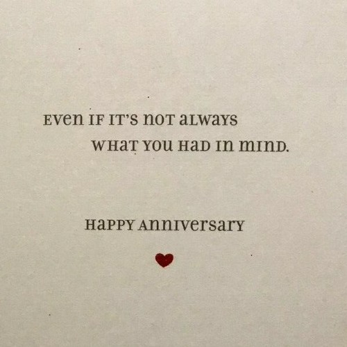 Hallmark Anniversary Greeting Card-"Thank you for loving me just the way.."(A43) - Picture 3 of 4