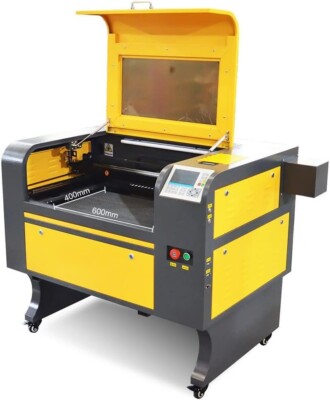  VEVOR 60W CO2 Laser Engraver Engraving Cutting Machine LightBurn Ruida Wood