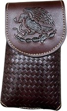Western Stakes Western Leather Phone Belt Holster Cell Phone Case Phone Pouch