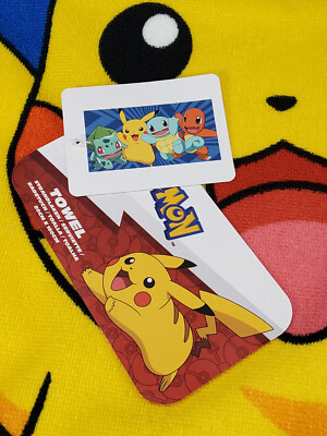 Pokemon Pikachu und Freunde  Handtuch Strandtuch Duschtuch XL Strandlaken