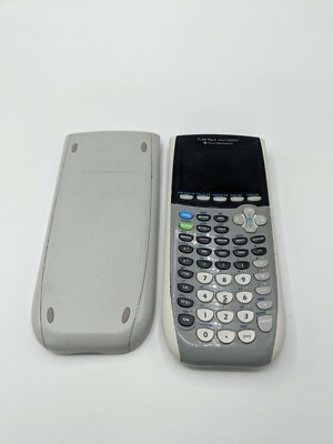 Texas Instruments TI-84 Plus C Silver Edition Graphing Calculator Gray (Read)