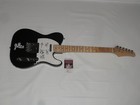 GIN BLOSSOMS SIGNED BLACK ELECTRIC GUITAR ROBIN WILSON LEEN ALL 5 JSA COA — photo 1