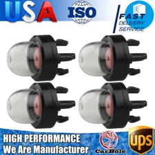 4X Snap in Bulb Pump Primer For Craftsman Walbro Homelite Sears Blower 188-512